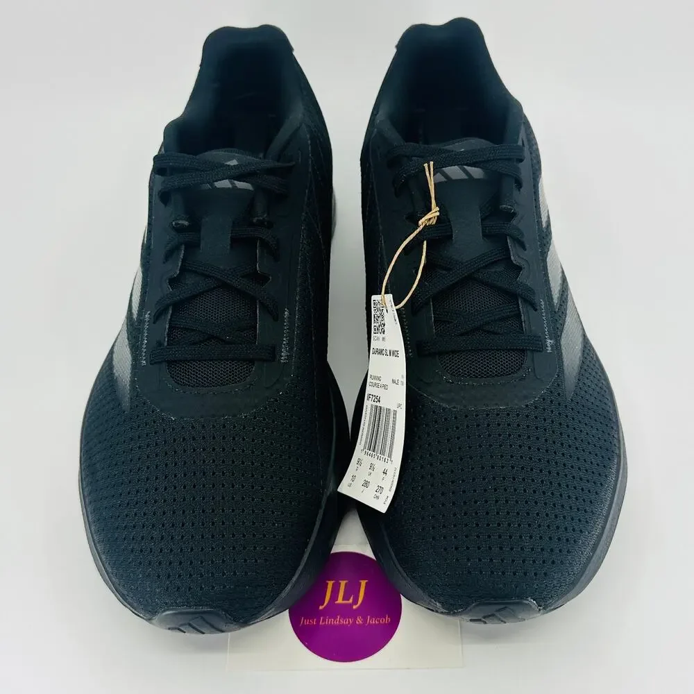 Adidas Men's Duramo SL Wide Road Running Shoes Core Black IF7254 Size 10